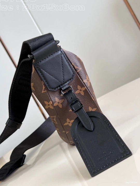 Rep ladies Hamac VUITTON Bag LOUIS PM-28.5*15*8CM 0815